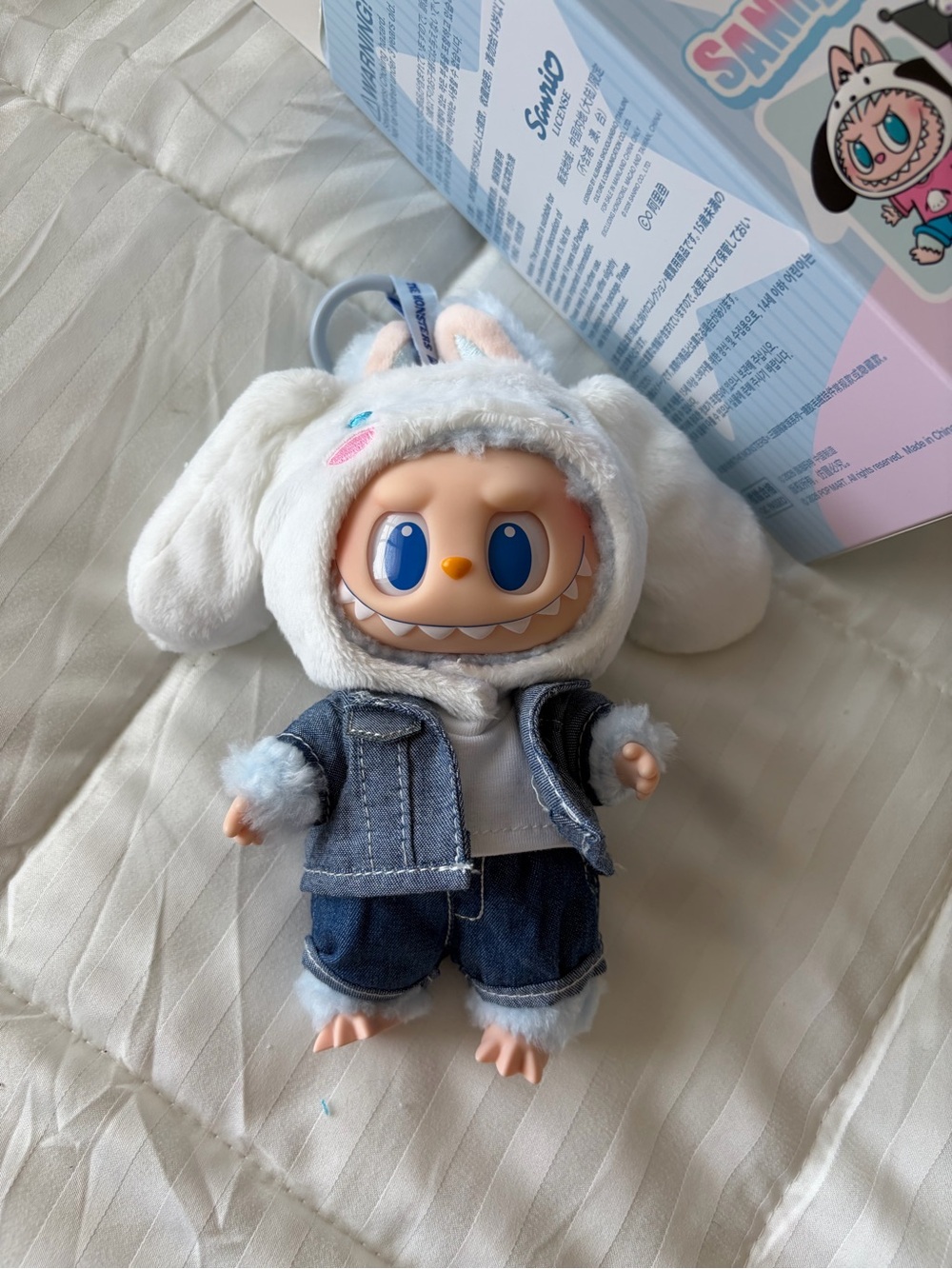 POP MART Labubu Sanrio The Monsters Cinnamoroll Plush Pendant